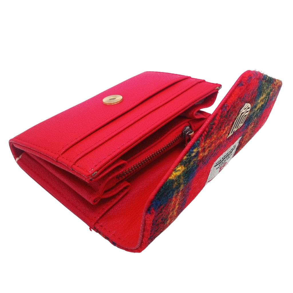 Islander Harris Tweed Small Clasp Clutch Purse 'Royal Stewart'