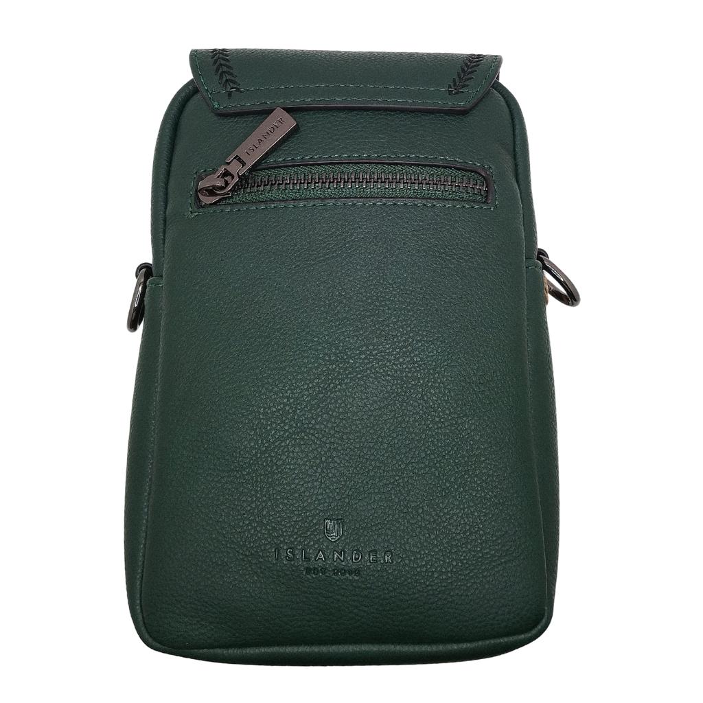 Islander Harris Tweed The Baby Jura Crossbody Bag 'Black Watch Tartan' by Islander - Handbags