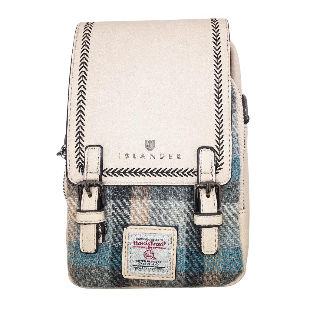 Islander Harris Tweed The Baby Jura Crossbody Bag 'Islander Tartan' by Islander - Handbags