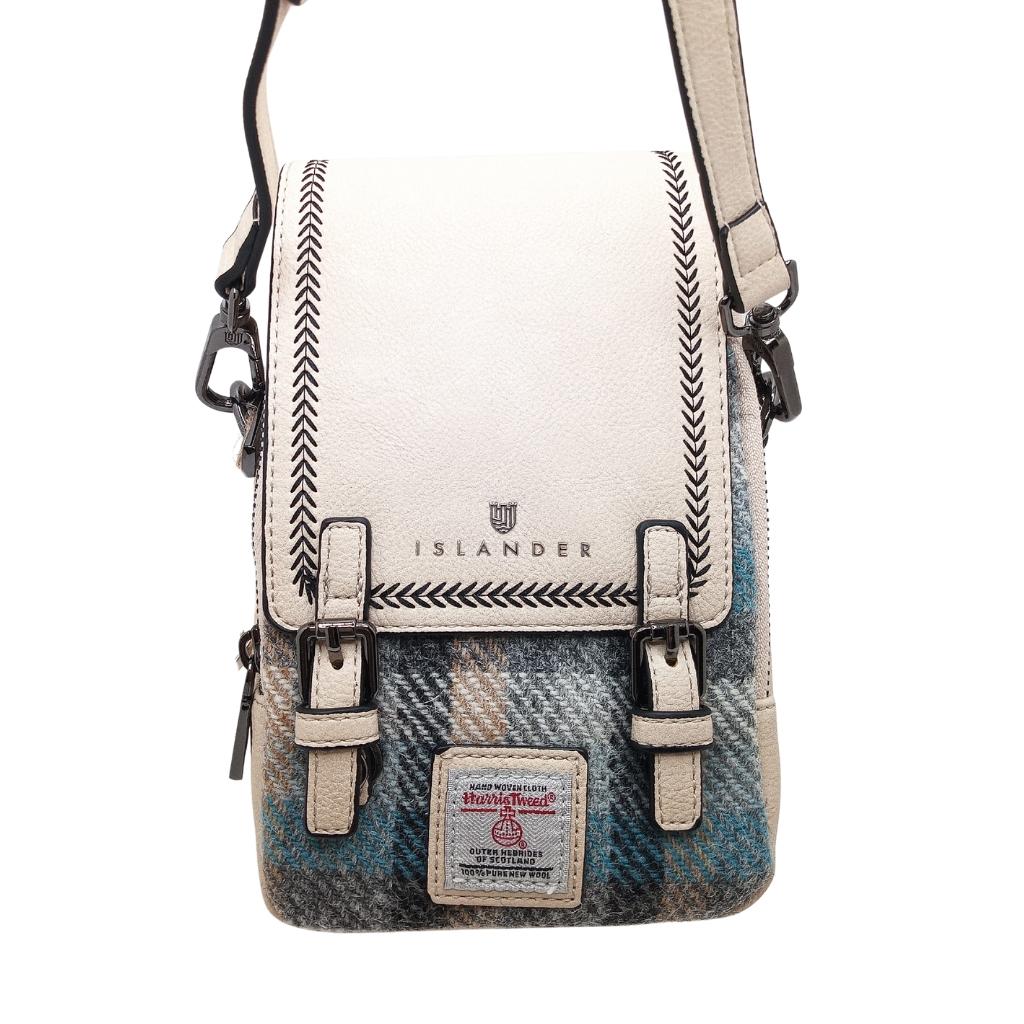 Islander Harris Tweed The Baby Jura Crossbody Bag 'Islander Tartan' by Islander - Handbags