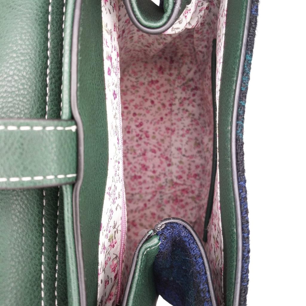 Islander Harris Tweed The Jura Backpack 'Black Watch Tartan' by Islander - Handbags