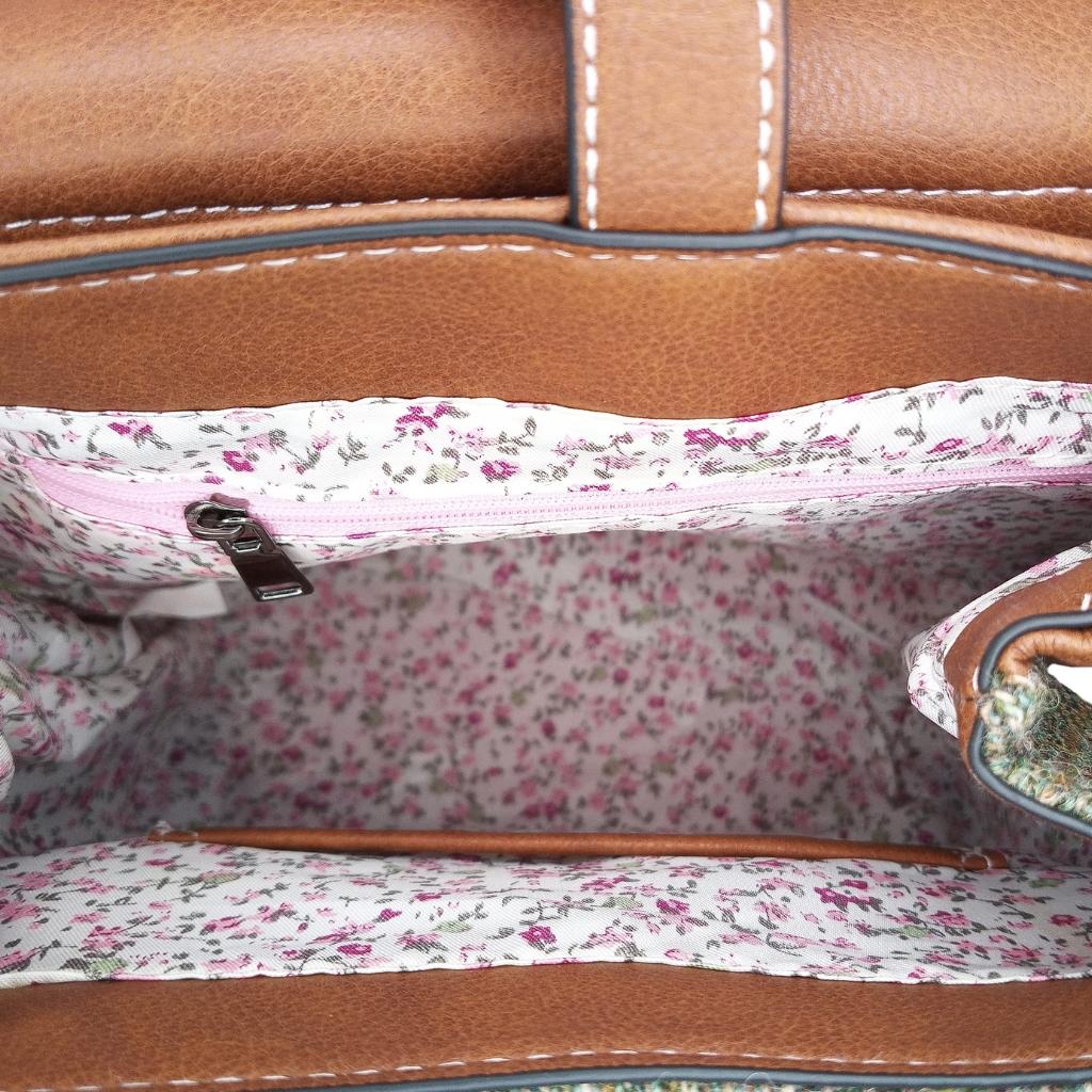 Islander Harris Tweed The Jura Backpack 'Chestnut Herringbone' by Islander - Handbags