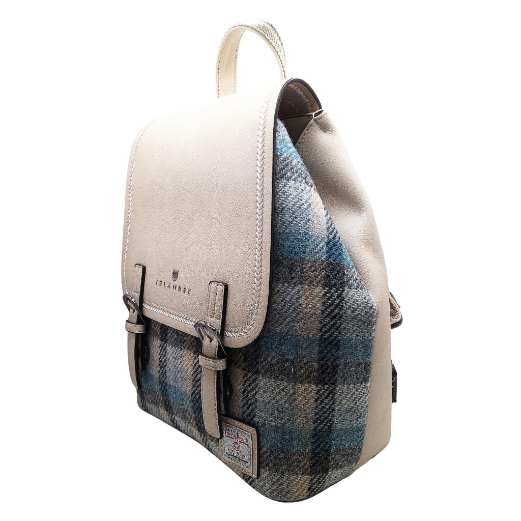 Islander Harris Tweed The Jura Backpack 'Islander Tartan' by Islander - Handbags