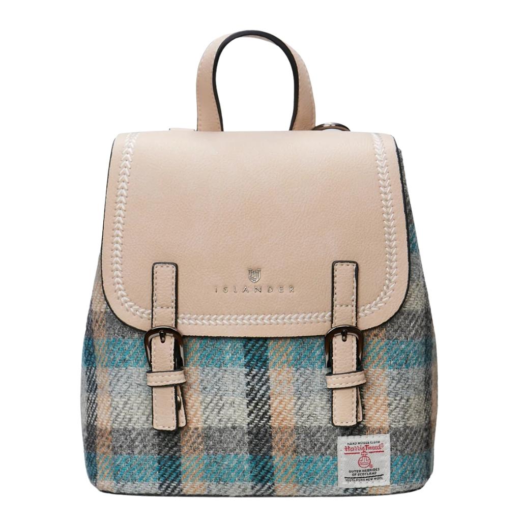 Islander Harris Tweed The Mini Jura Backpack 'Islander Tartan' by Islander - Handbags