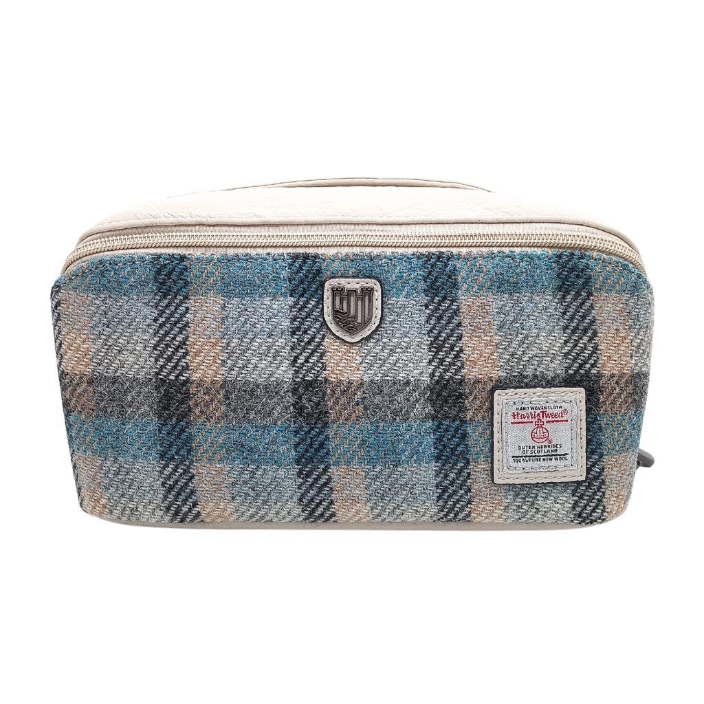 Islander Harris Tweed Toiletry Bag 'Islander Tartan' by Islander - Health & Beauty