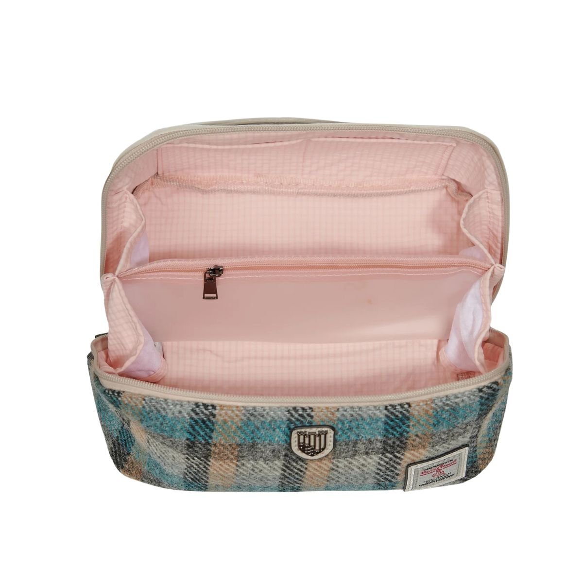 Islander Harris Tweed Toiletry Bag 'Islander Tartan'