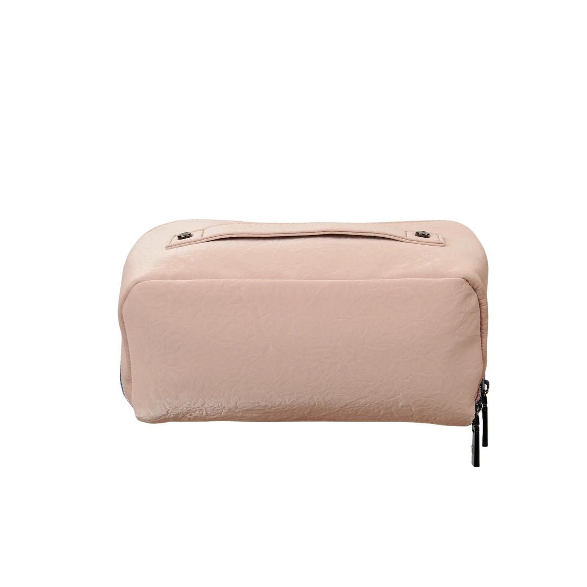 Islander Harris Tweed Toiletry Bag 'Pink and Blue Tartan'