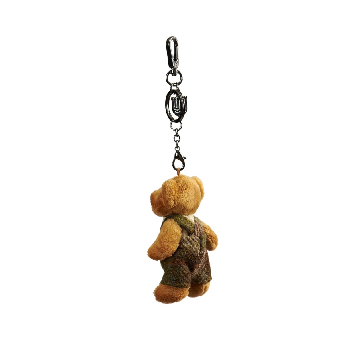 Islander's Tartan Overall Teddy Bear Keychains