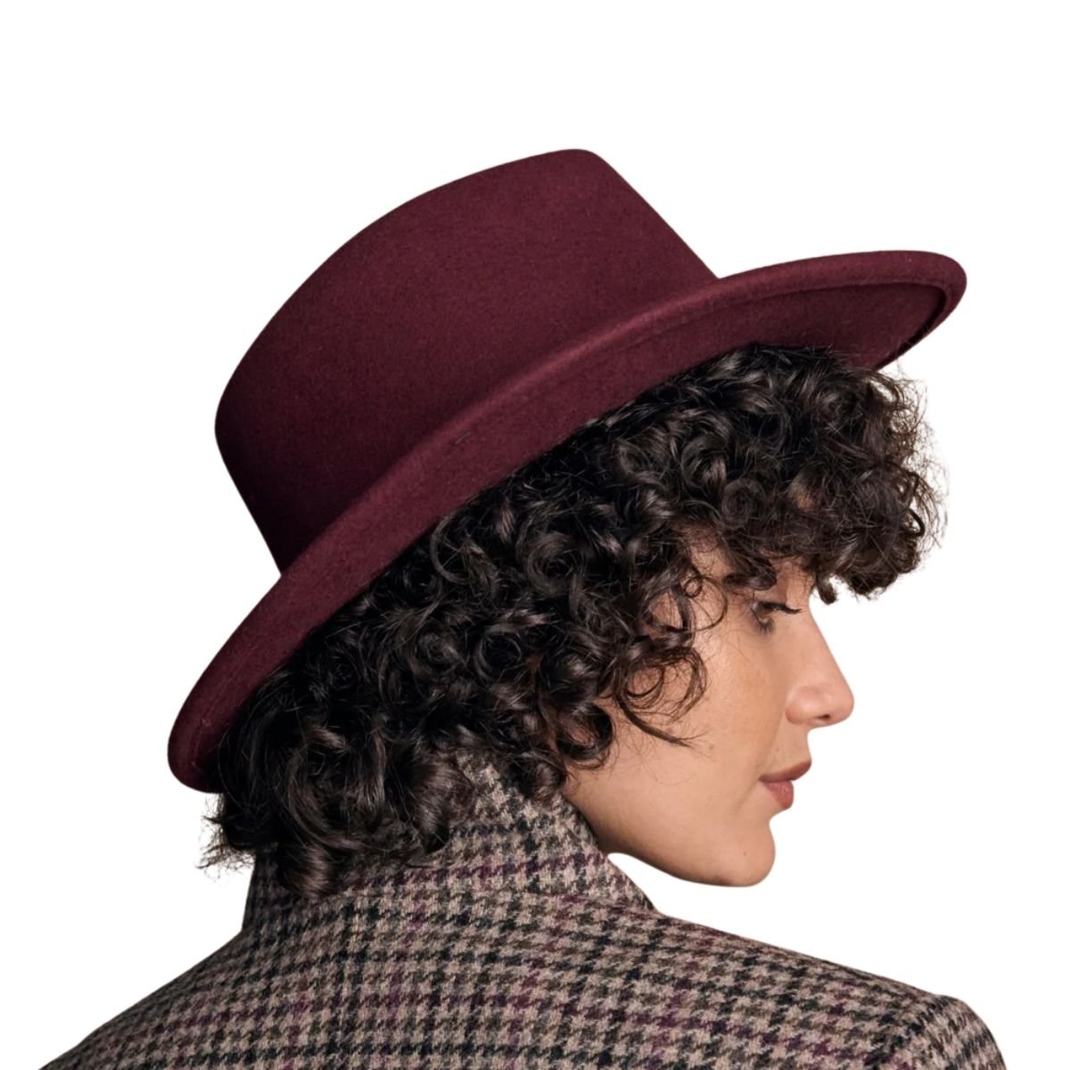 Jack Murphy Boston Hat - Burgundy