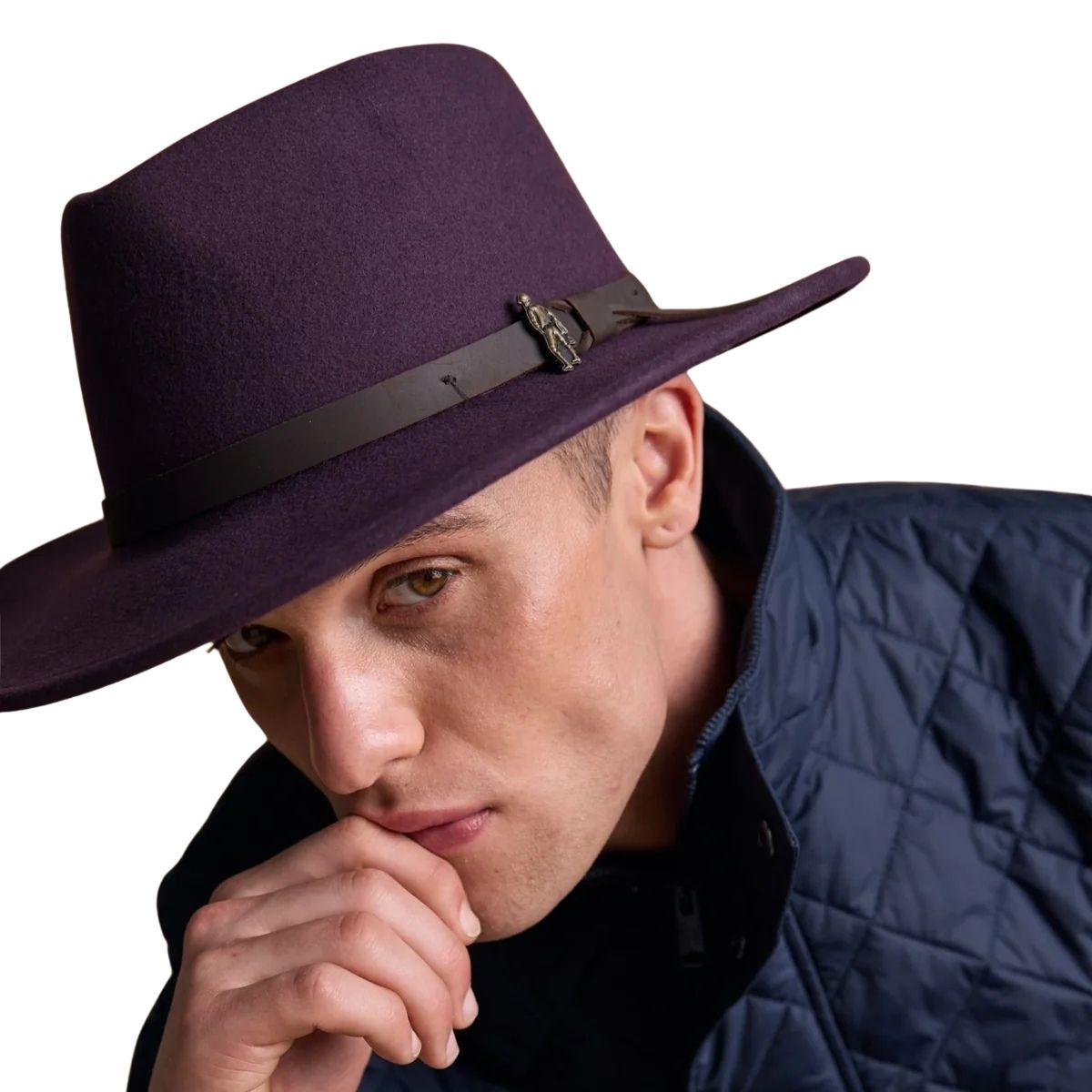Jack Murphy Boston Hat - Plum