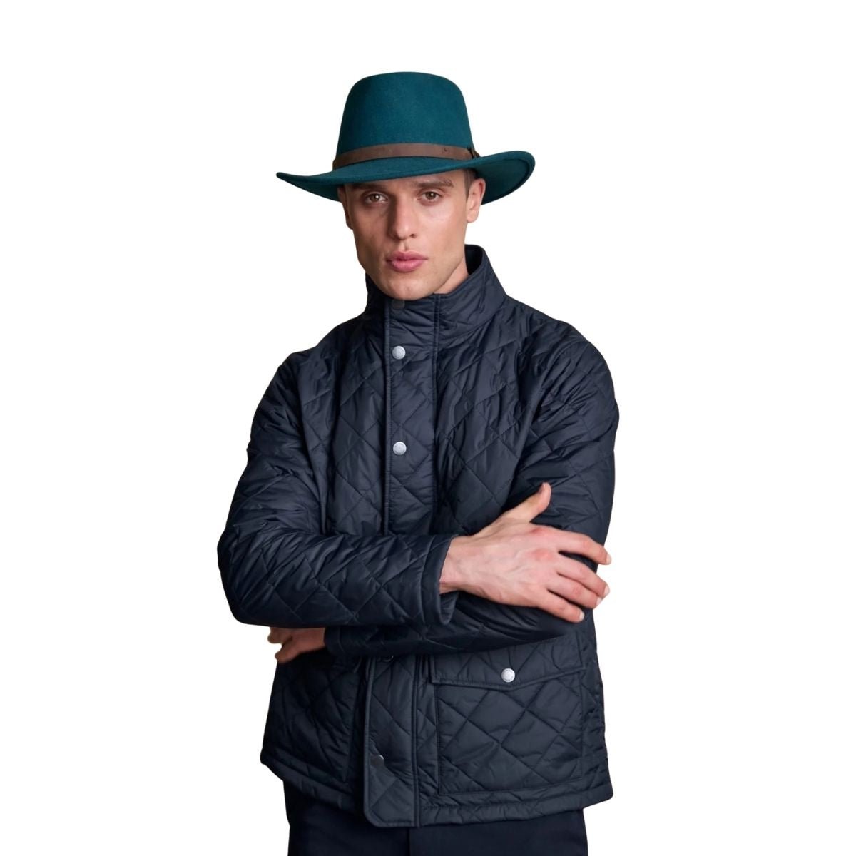 Jack Murphy Boston Hat - Teal/Green