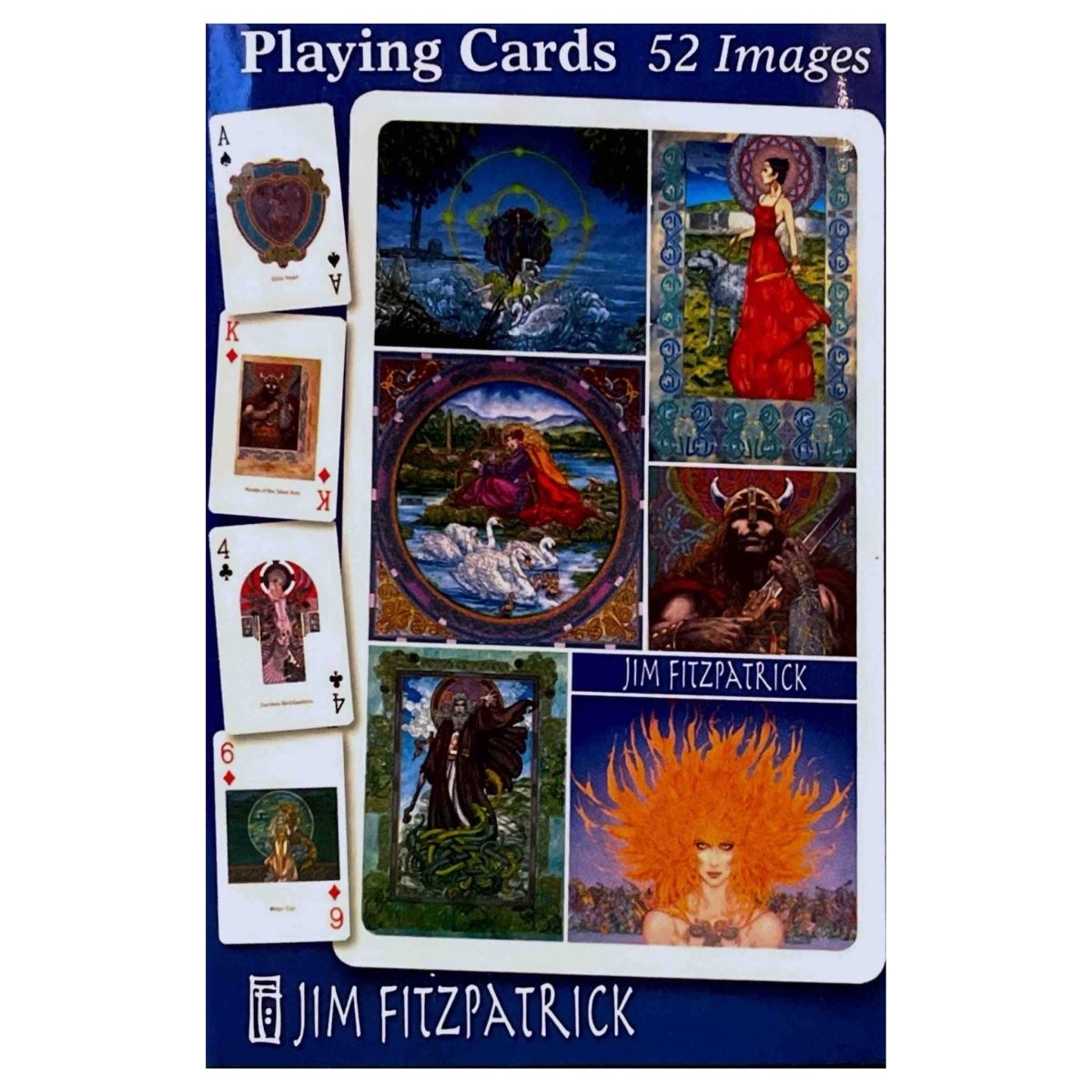 Jim Fitzpatrick Irish Artwork Playing Cards - The Celtic Gift Store - Toys & Games