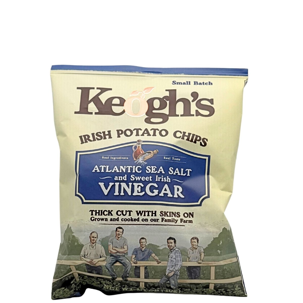 Keoghs Atlantic Sea Salt and Cider Vinegar Chips - 40g - The Celtic Gift Store - Food