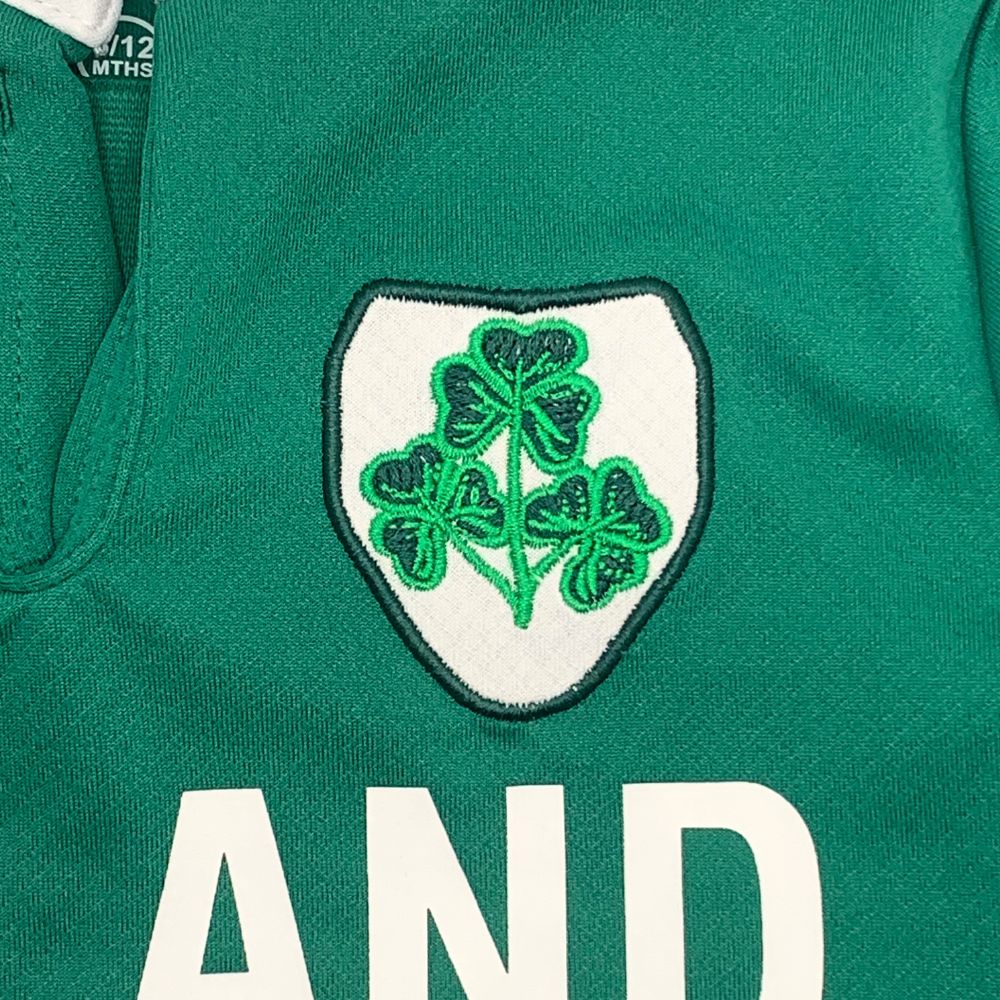 Kids Ireland Shamrock Rugby Jersey - The Celtic Gift Store - Kids
