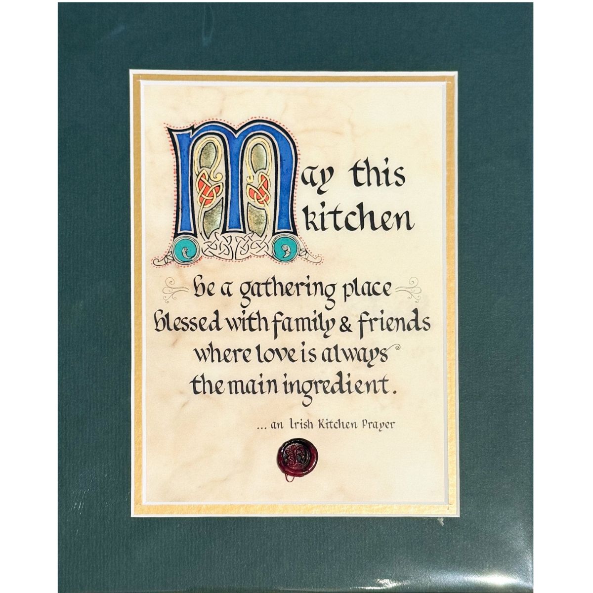Kitchen Prayer 8x10 Matted Print