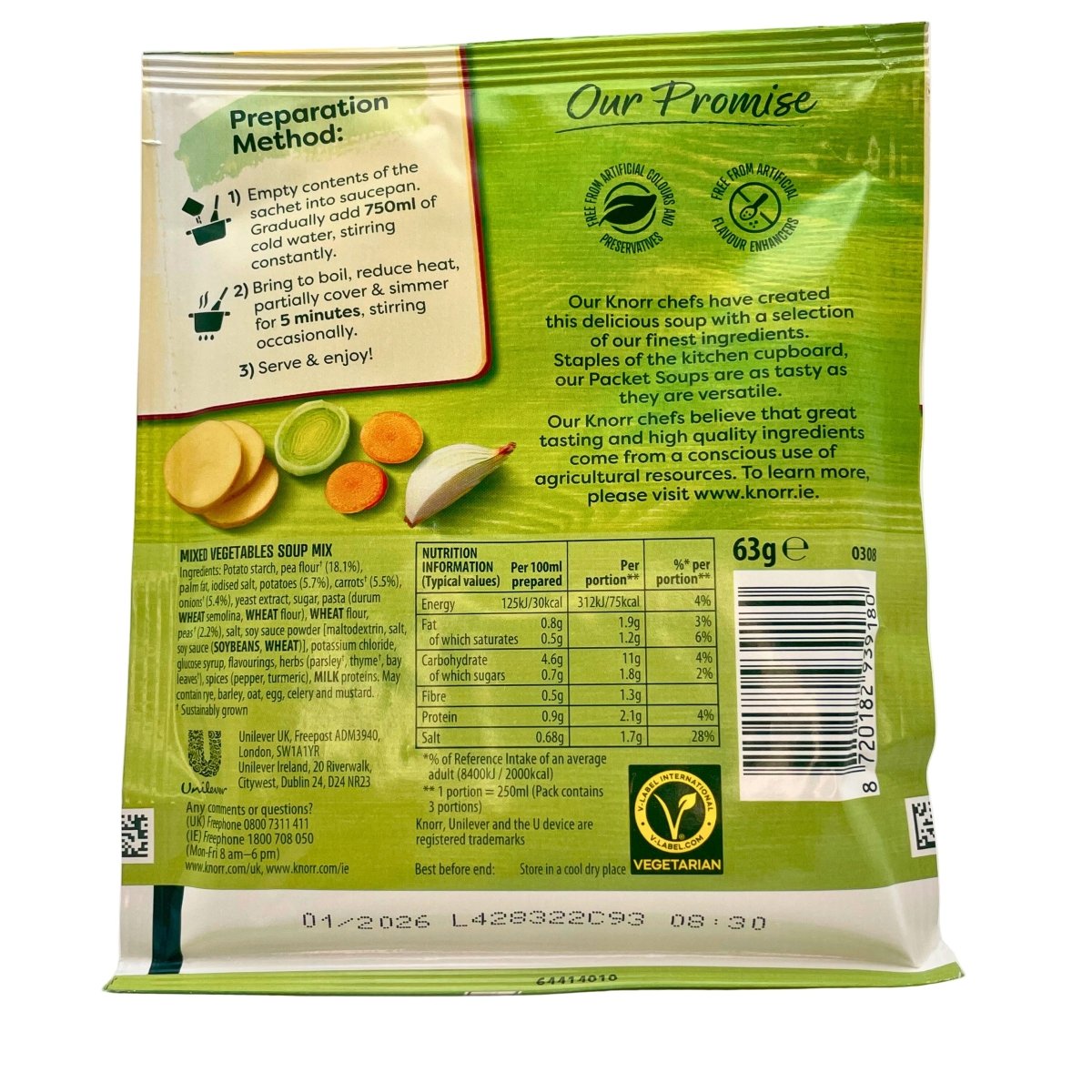 Knorr Thick Vegetable Soup Mix