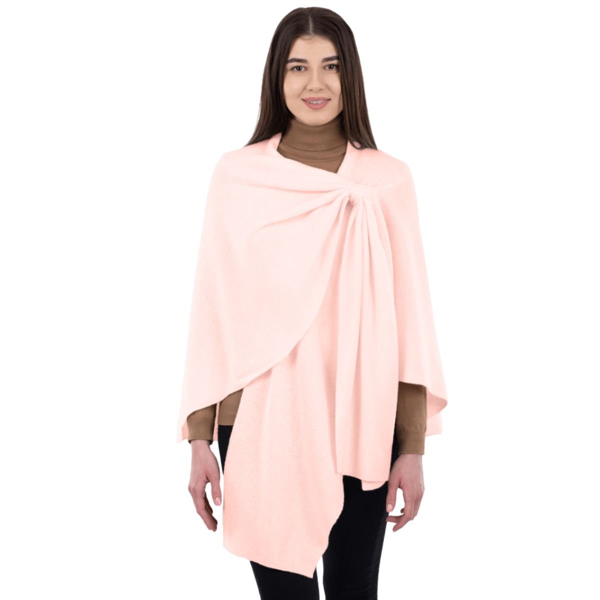 Lambswool Draped Shawl