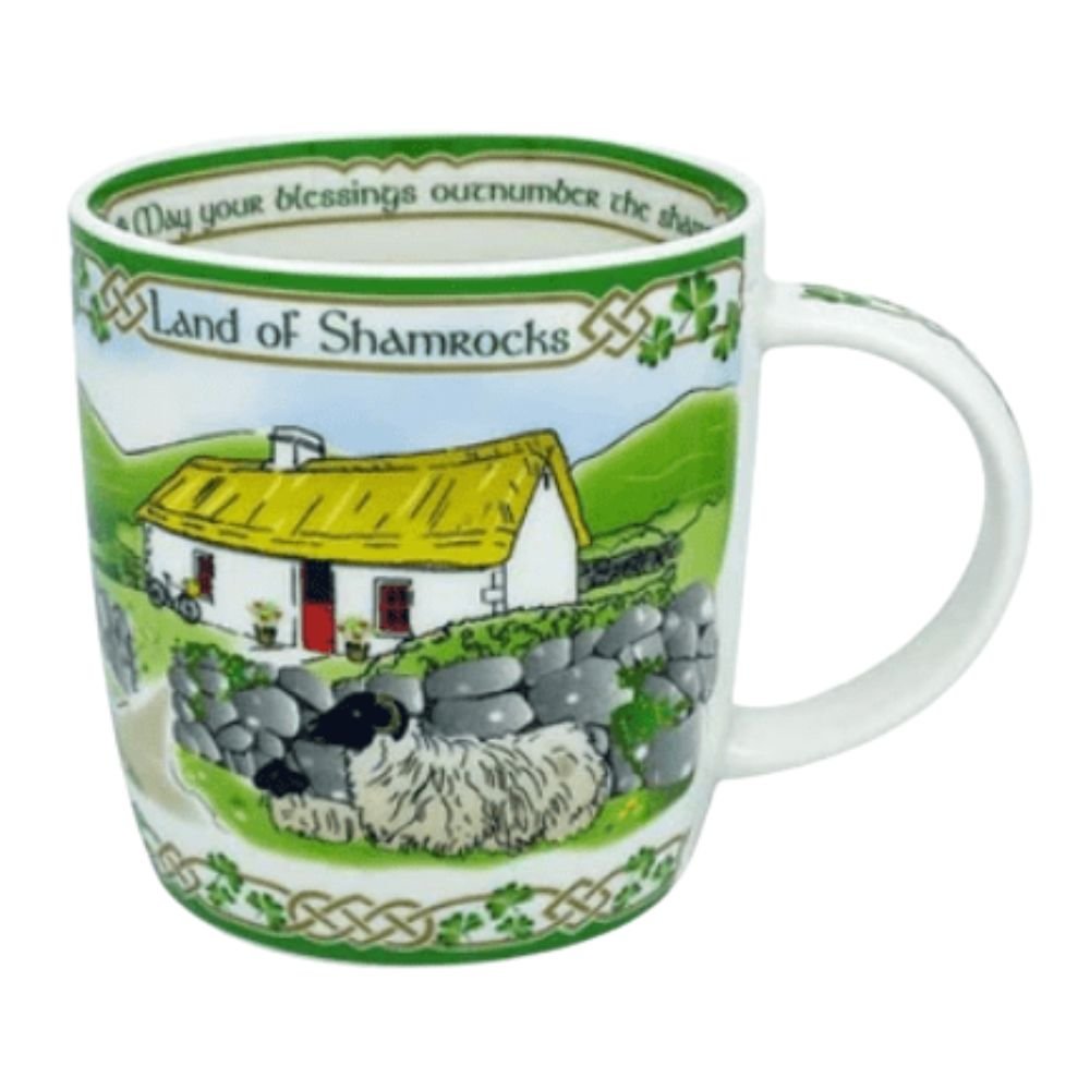 Land of Shamrocks Cottage Blessing Mug - The Celtic Gift Store - Drinkware