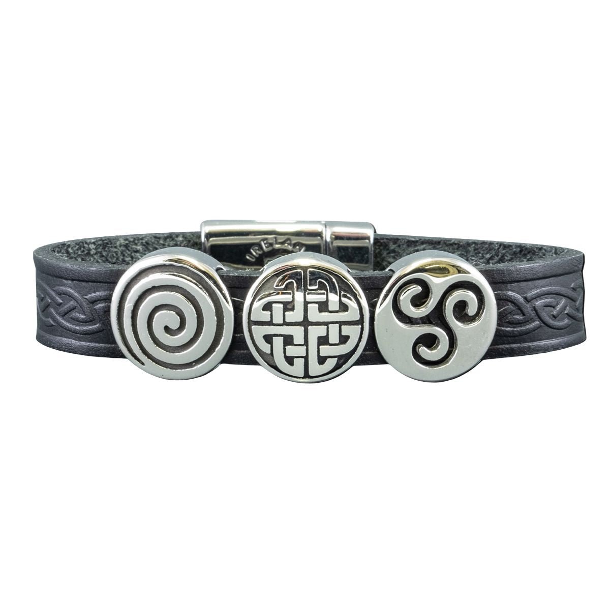 Lee River Aoife Leather Cuff Bracelet