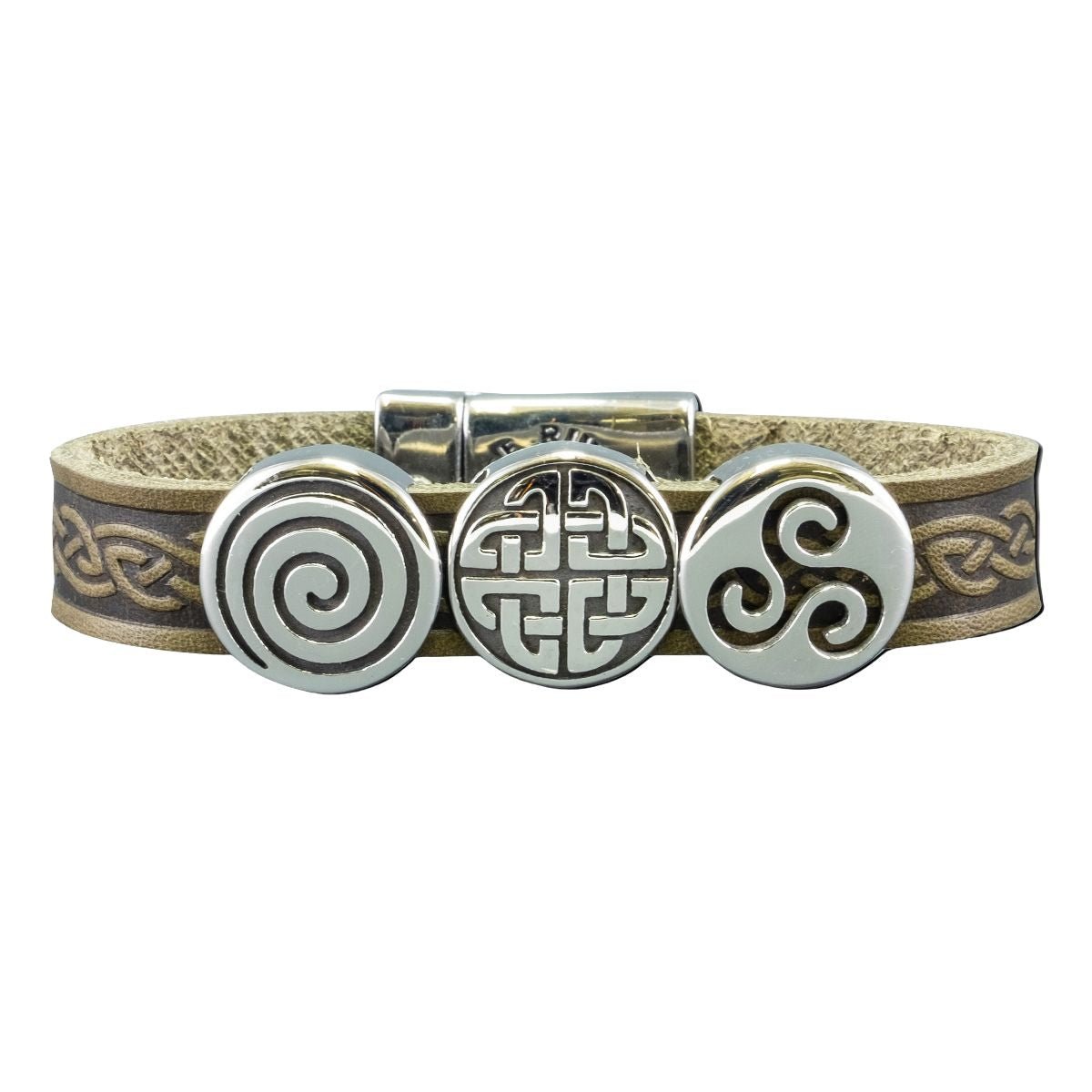 Lee River Aoife Leather Cuff Bracelet