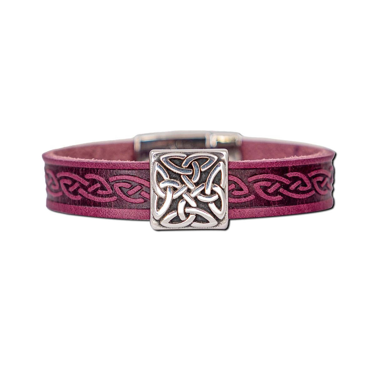 Lee River Braden Leather Cuff Bracelet - The Celtic Gift Store - bracelets