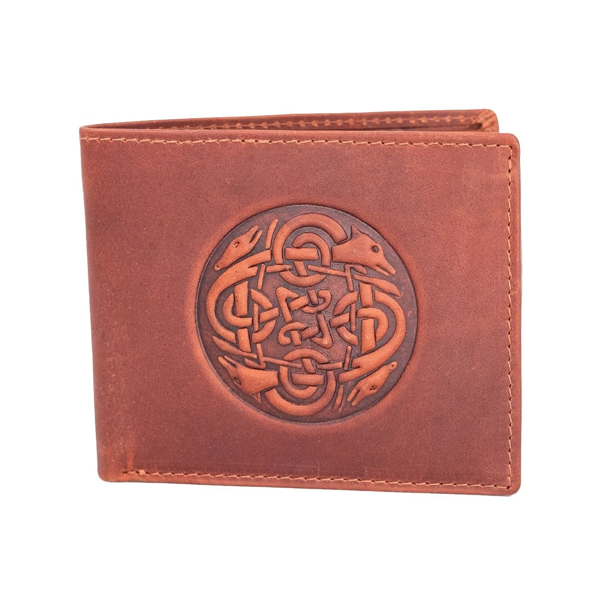 Lee River Cuchulainn Bi - Fold Leather Wallet