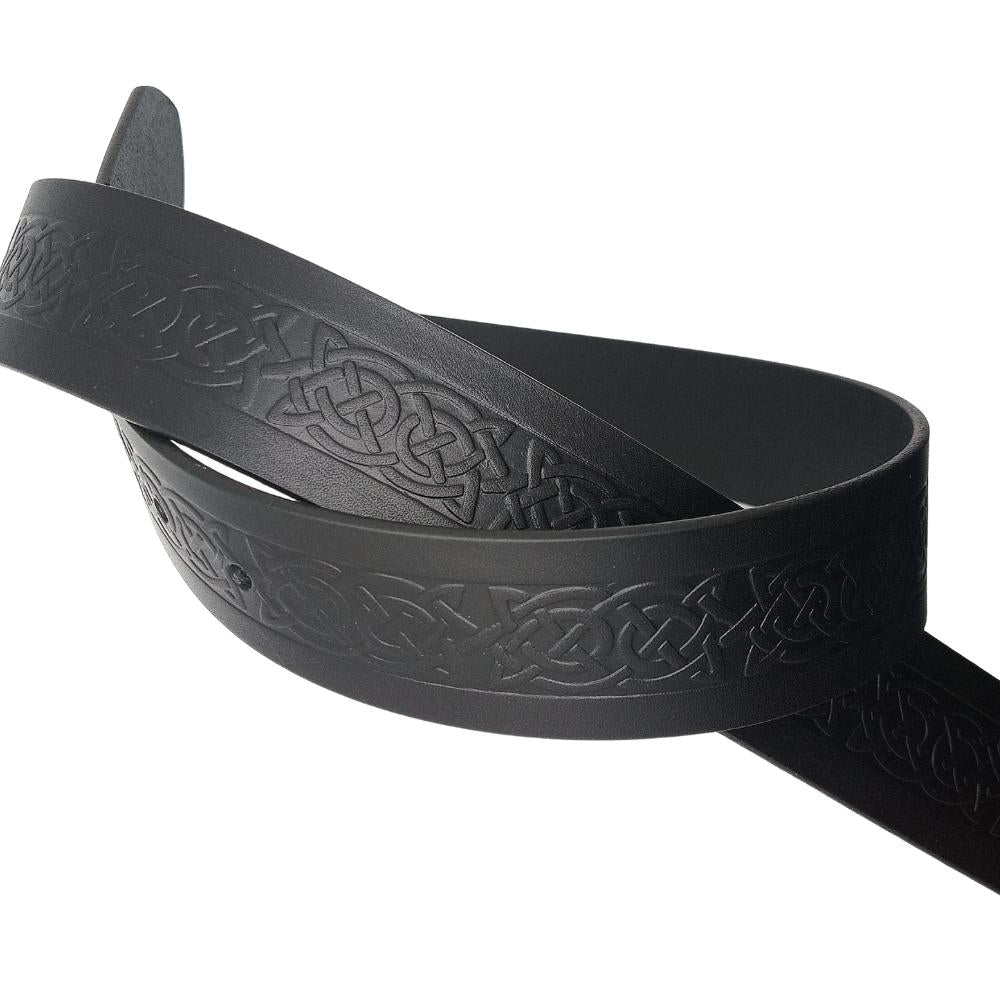 Lee River Leather Setanta Celtic Knot Belt