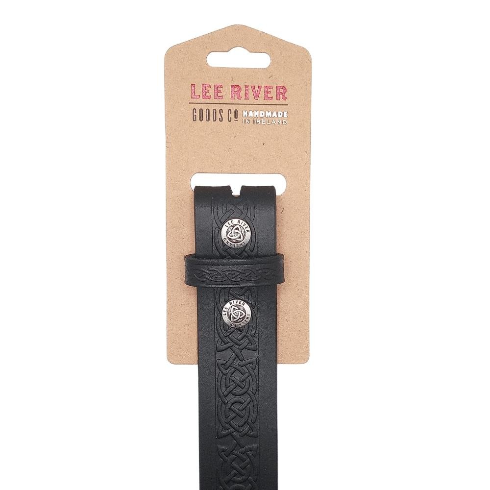 Lee River Leather Setanta Celtic Knot Belt