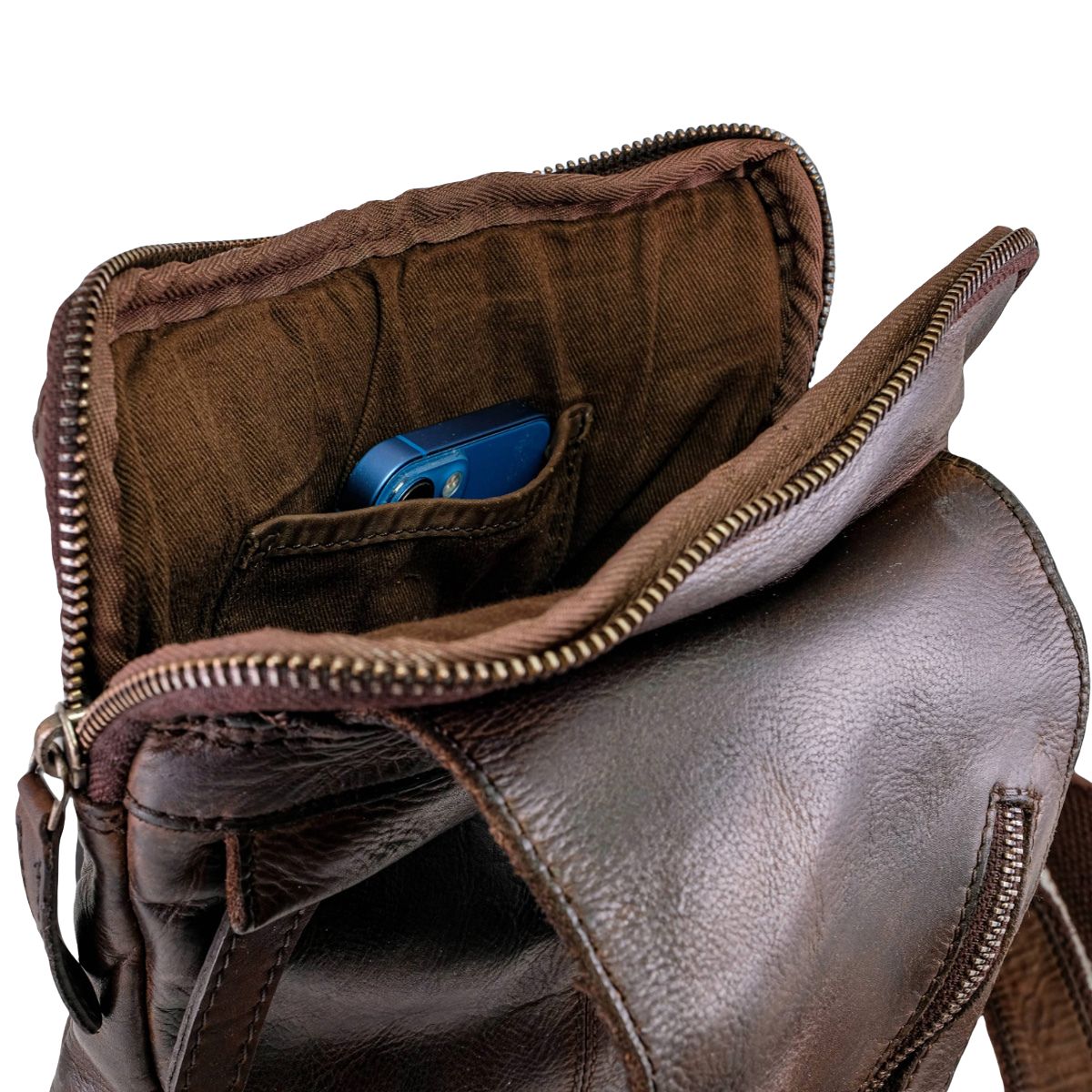 Lee River Leather Sling Bag