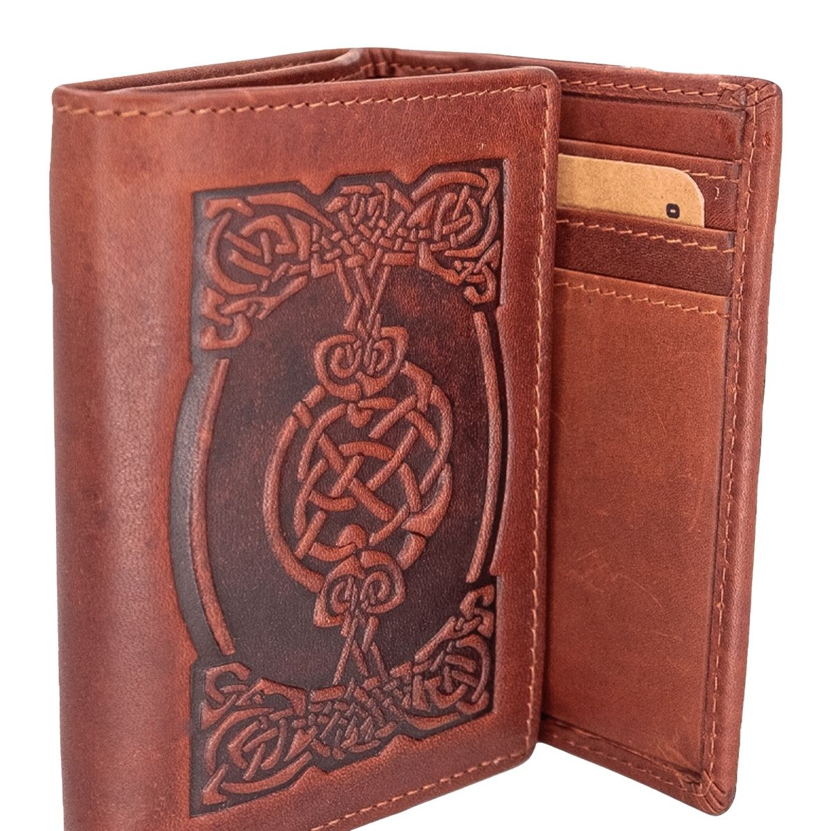 Lee River Sean Leather Tri - Fold Wallet