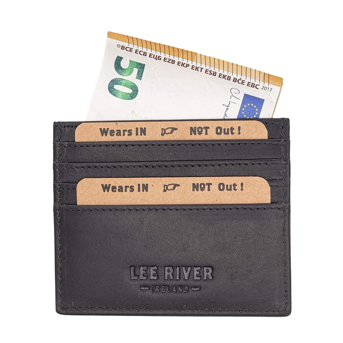Lee River Tomas Leather Card Holder Wallet