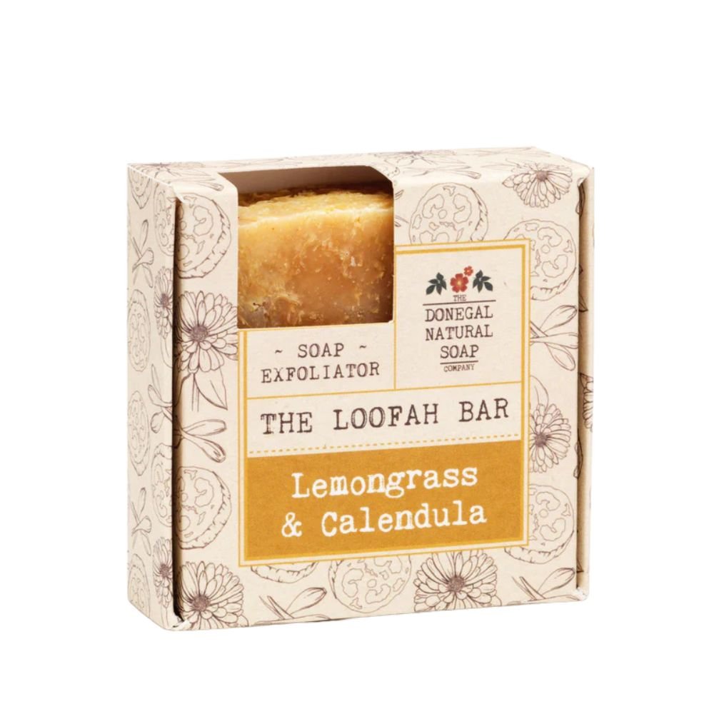 Lemongrass and Calendula Irish Handmade Loofa Bar