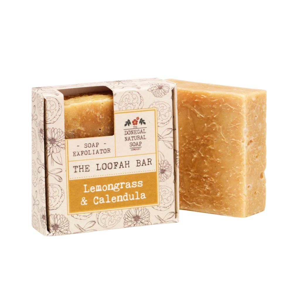Lemongrass and Calendula Irish Handmade Loofa Bar - The Celtic Gift Store - Beauty and Wellness