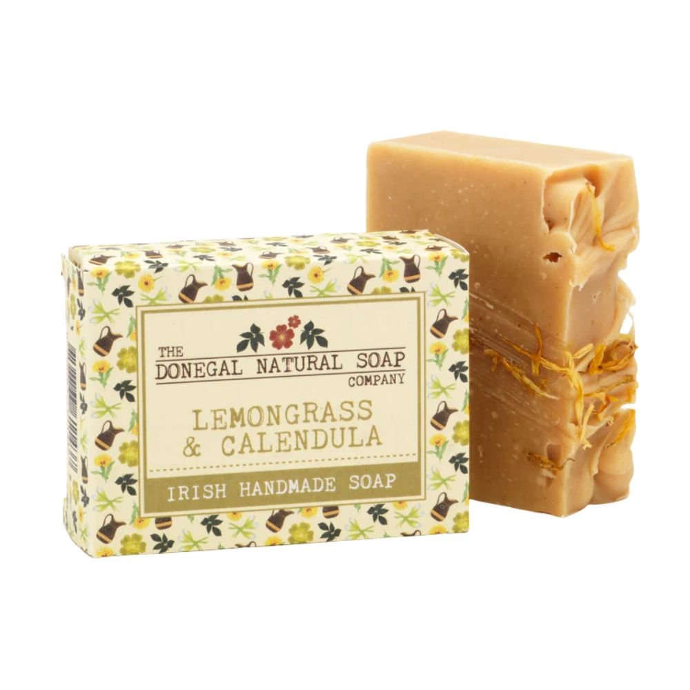 Lemongrass and Calendula Irish Handmade Soap - The Celtic Gift Store - Wellbeing - Soap
