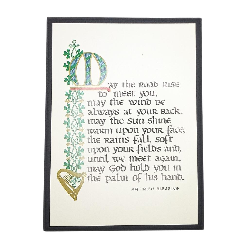 May The Road Rise Wall Plaque