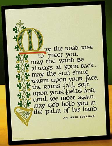 May the Road Rise Wall Plaque - The Celtic Gift Store - Decor