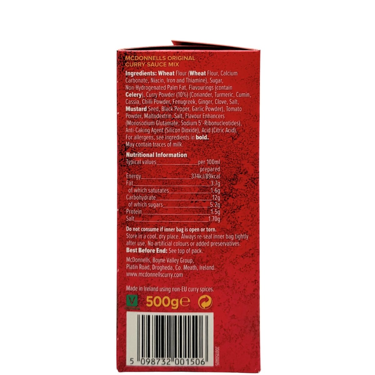McDonnells Curry - 500g - The Celtic Gift Store - Food