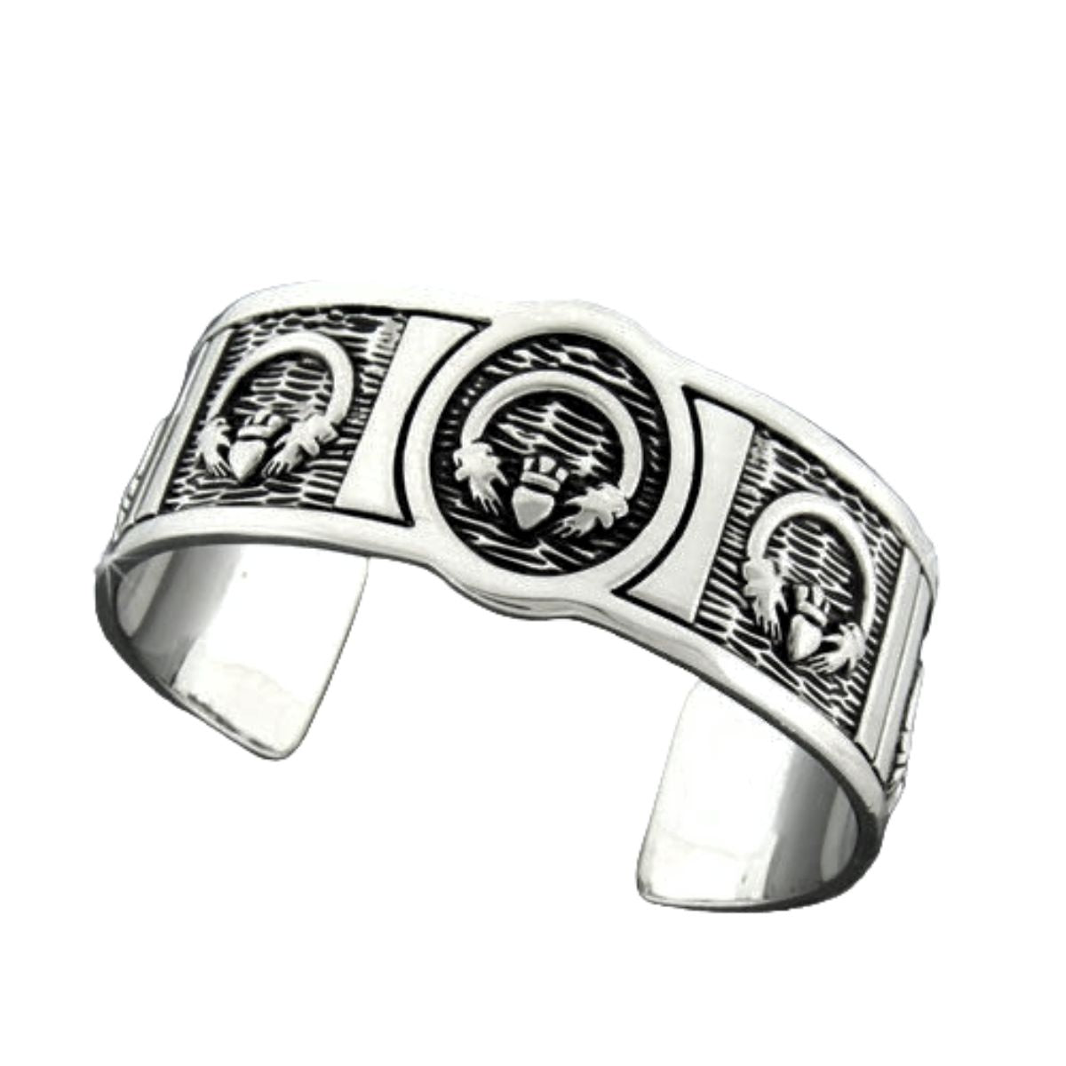 Men's Claddagh Cuff