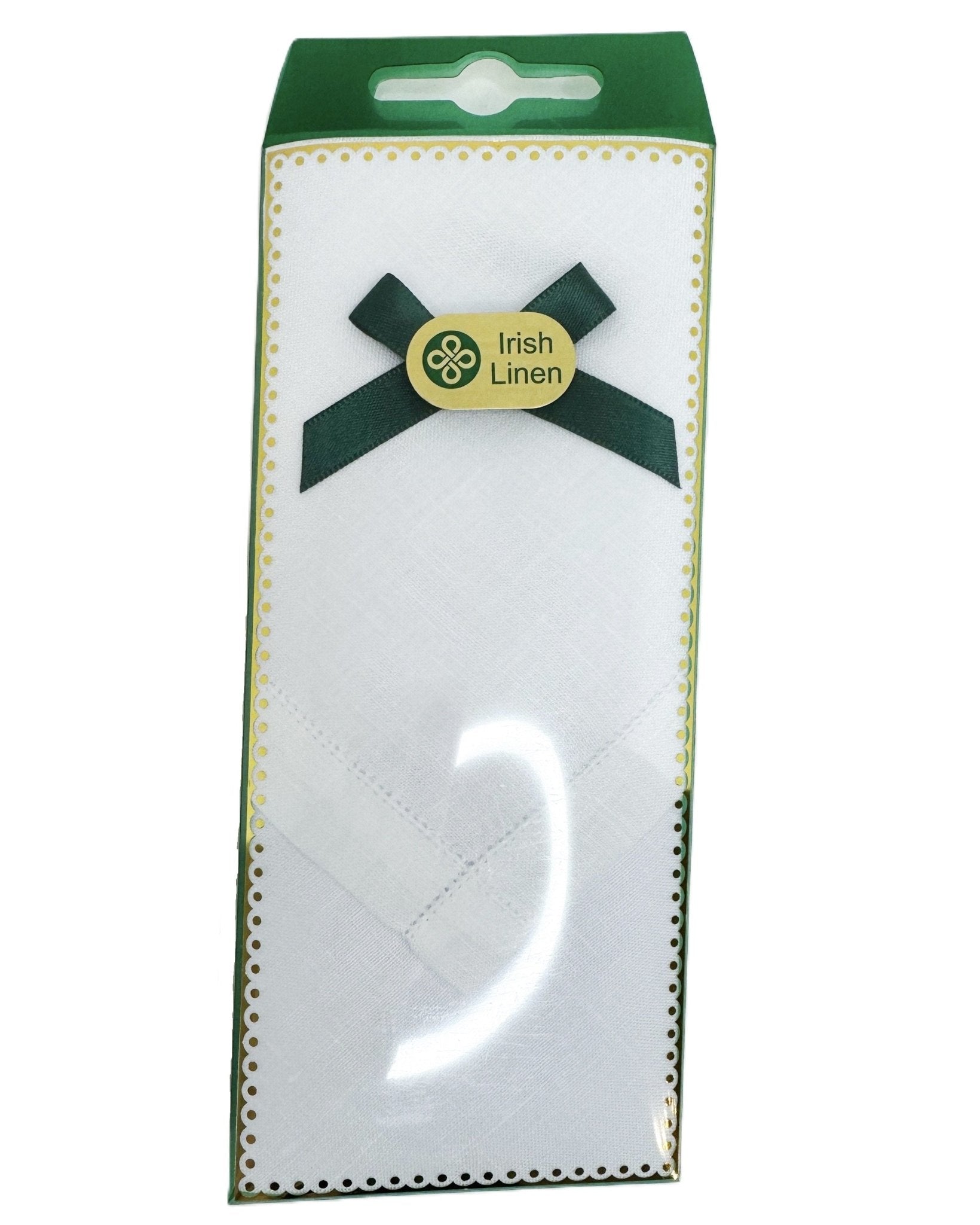Men's Irish Linen Hanky - The Celtic Gift Store - Clothing Accessories