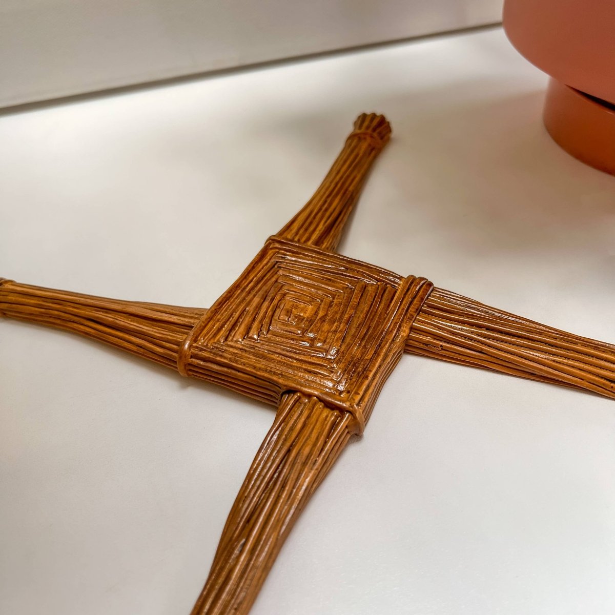 Metal St. Brigid Wall Cross