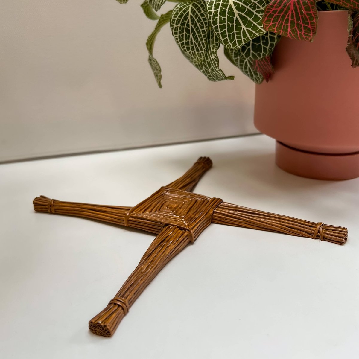 Metal St. Brigid Wall Cross