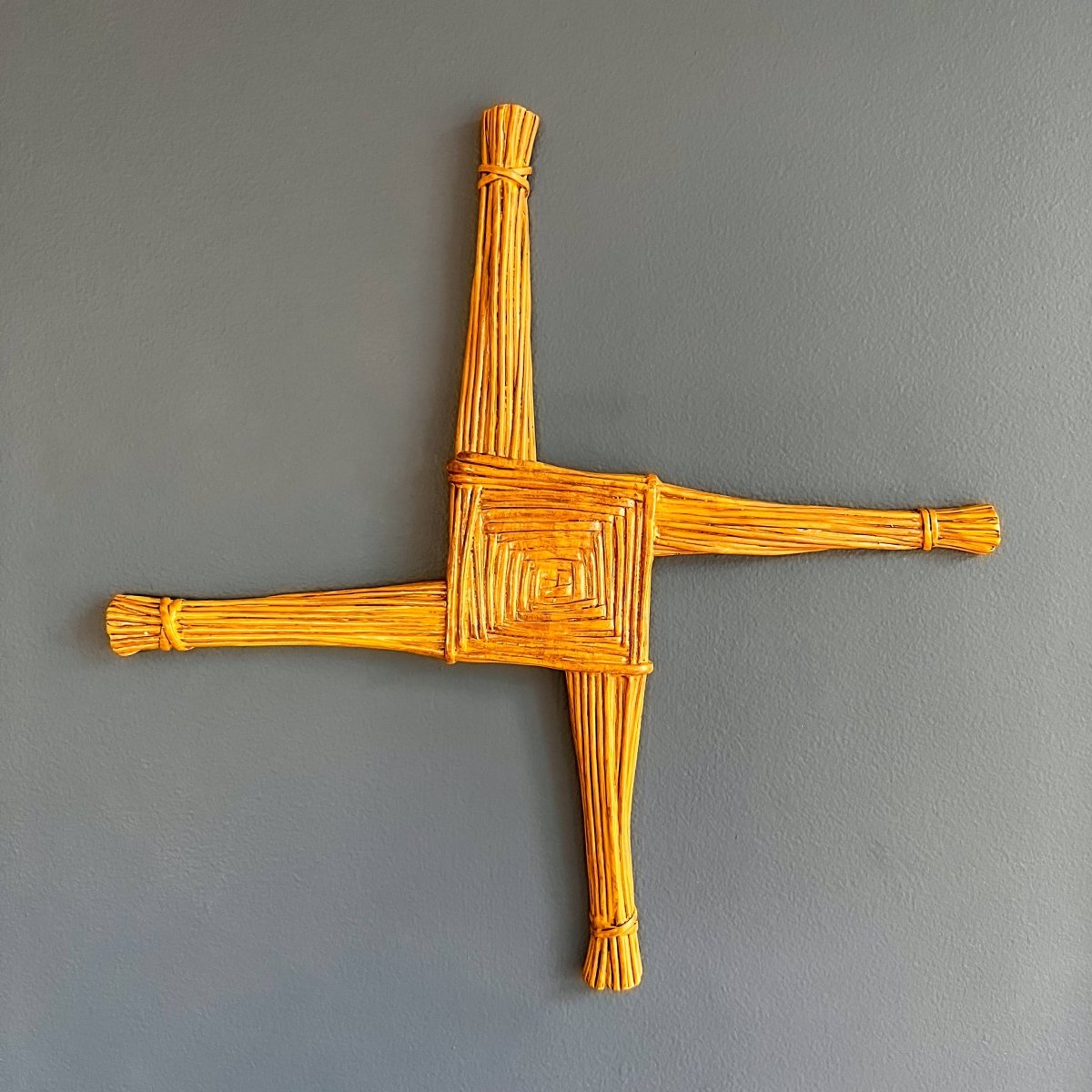 Metal St. Brigid Wall Cross