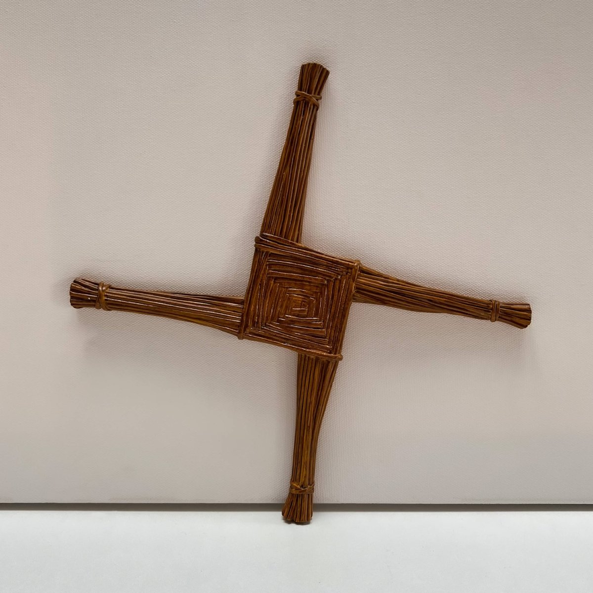 Metal St. Brigid Wall Cross
