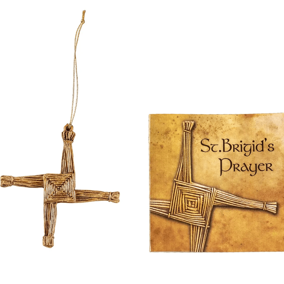 Metal St. Brigid's Cross Ornament - The Celtic Gift Store - Decor