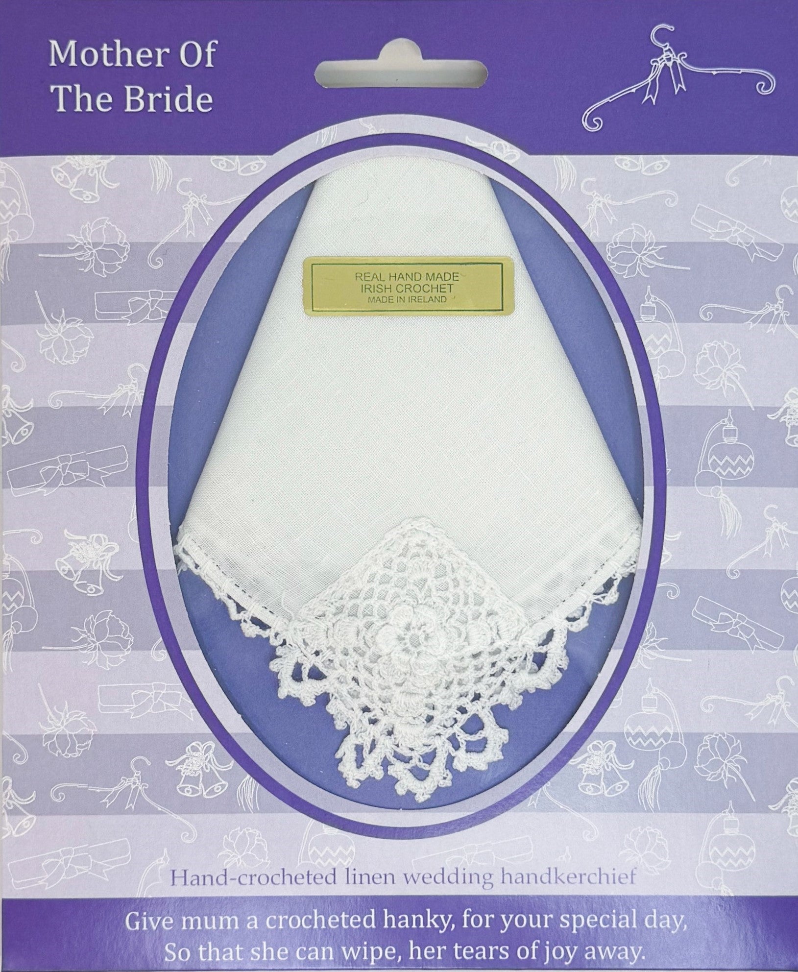 Mother of the Bride Handkerchief - The Celtic Gift Store - Apparel & Accessories