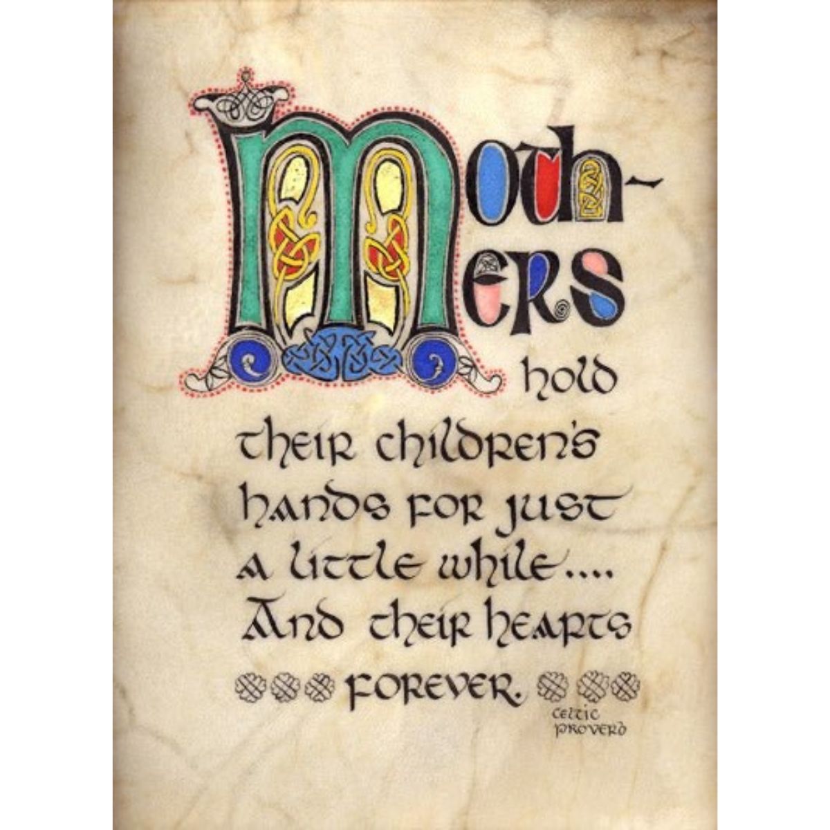 Mother's Blessing Greeting Card