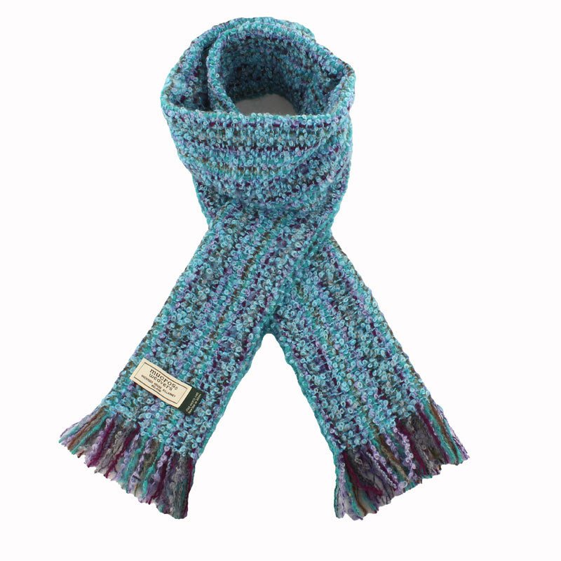 Mucros Mohair Scarf Blue - The Celtic Gift Store - 