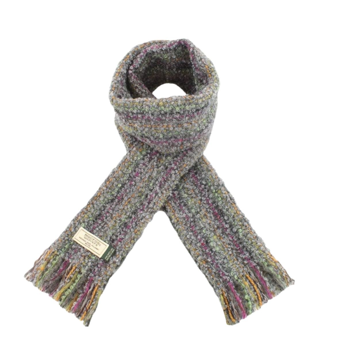 Mucros Mohair Scarf - Grey
