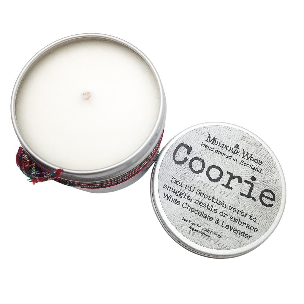 Mulderie Wood Coorie Candle