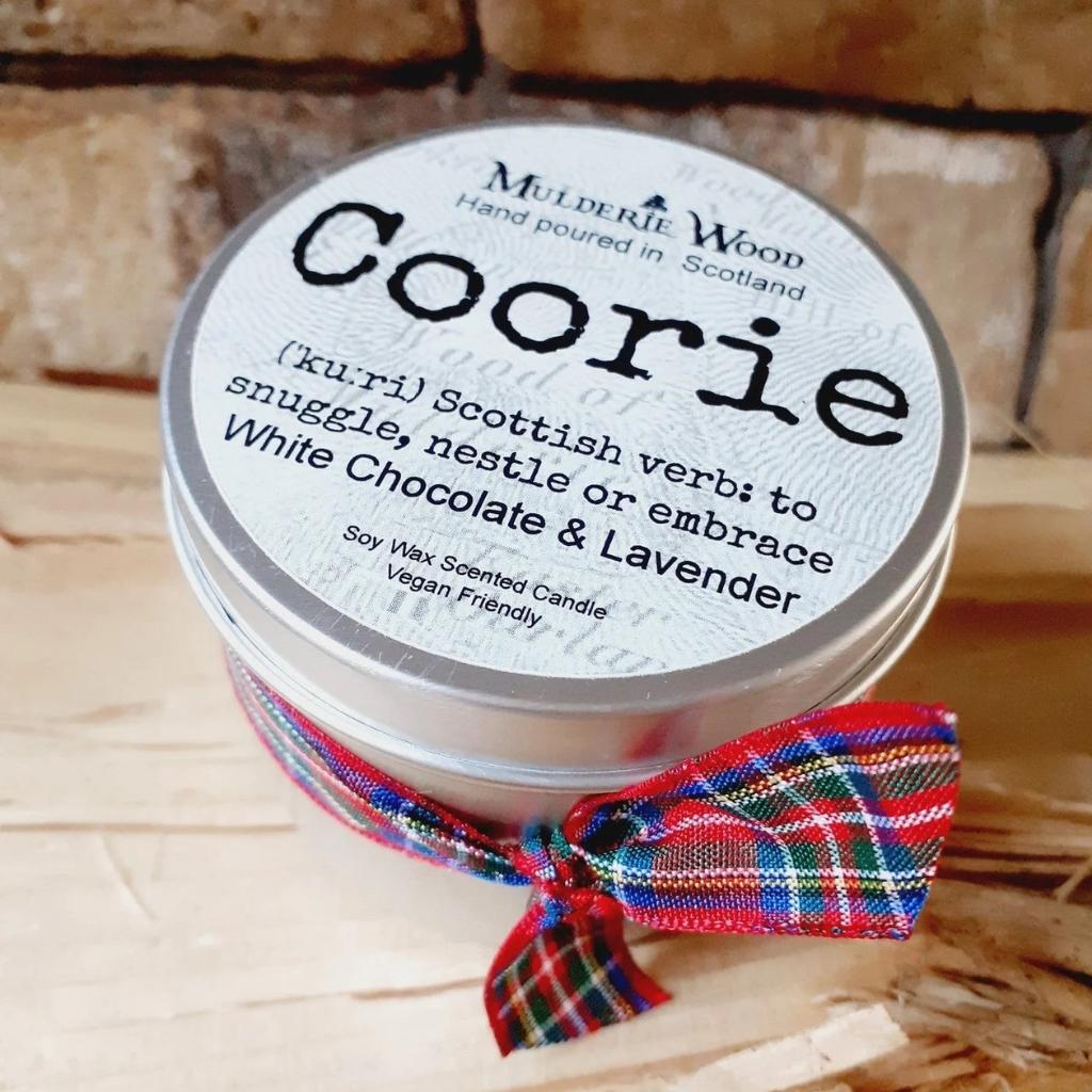 Mulderie Wood Coorie Candle